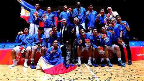 philippines men's national basketball team|Philippines men's basketball team clinches gold at Asian.